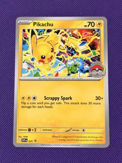 Pikachu - 225 (World Champion... - Scarlet & Violet Promos Near Mint Pokemon TCG - Image 1