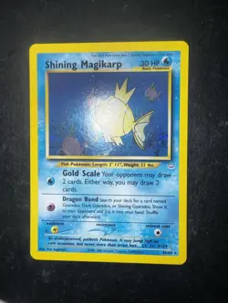 Pokemon Shining Magikarp 66/64 Neo Revelation Holo ENG - No Charizard Crystal - Image 1