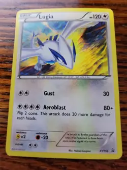 LUGIA XY156 Holo Black Star Promo Pokemon MP! - Image 1