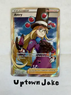 Pokemon Chilling Reign Avery 187/198 Full Art Ultra Rare Trainer Supporter - Image 1