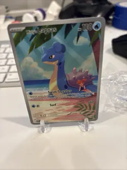 Misty's Lapras 194/182 Sv10: Destined Rivals Illustration Rare Pokemon TCG - Image 1