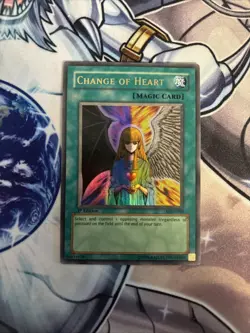 Yu-Gi-Oh! Change of Heart Metal Raiders MRD-060 1st Ed Ultra LP (WCG) - Image 1