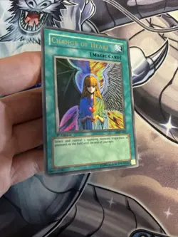 Yu-Gi-Oh! Change of Heart Metal Raiders MRD-060 1st Ed Ultra LP (WCG) - Image 3