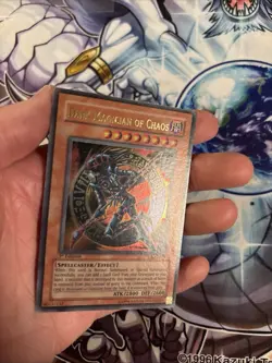 Yugioh Dark Magician of Chaos IOC-065 Ultra Rare 1st Edition LP/MP (WNU) - Image 2