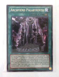Yugioh Card Archfiend Palabyrinth JOTL-EN066 1st Edition Rare LP - Image 1