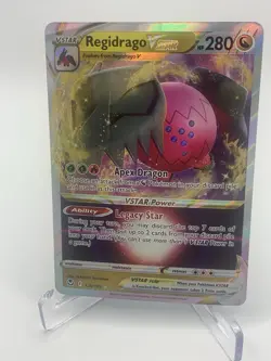 Regidrago VSTAR - 136/195 - Pokemon Silver Tempest Ultra Rare Card NM - Image 2