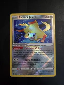 Pokemon TCG - Radiant Rare 3 Card Lot - Alakazam, Tsareena, Jirachi- EX - Image 4