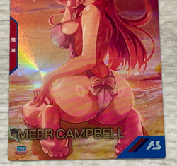 Gundam ARSENAL BASE Card MEER CAMPBELL BANDAI JAPAN PR-354(PR) Special Card - Image 4
