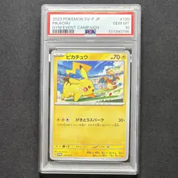 PSA10 Pikachu Gym Promo Sequential 2-Card Set 197/SV-P & 120/SV-P JP GEM MINT - Image 4