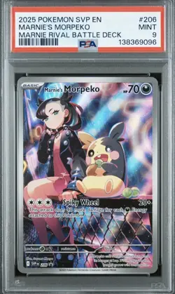 Marnie’s Morpeko 206 Sv: Scarlet & Violet Promo Cards Holo - Image 1