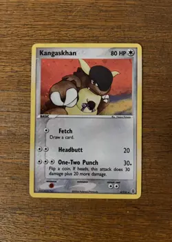 Kangaskhan pokemon card Ex Fire red leaf green 2004 6/112 Holo - NM-MN - Image 1