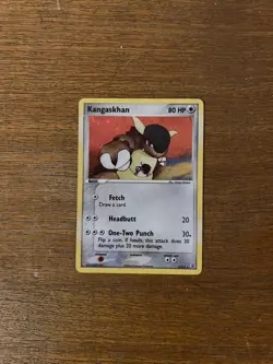 Kangaskhan pokemon card Ex Fire red leaf green 2004 6/112 Holo - NM-MN - Image 2