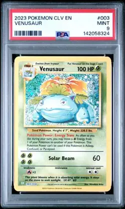 2023 POKEMON TRADING CARD GAME CLASSIC #003 VENUSAUR PSA 9 - Image 1