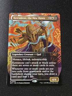 MTG Ketramose, the New Dawn (Borderless) Aetherdrift NM - Image 1