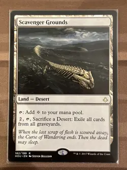 MTG Magic the Gathering Scavenger Grounds (182/257) Hour of Devastation LP/NM - Image 1