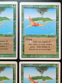 4x Birds Of Paradise | Revised Edition | MTG | Magic The Gathering - Image 3