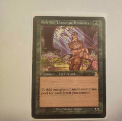 Rofellos, Llanowar Emissary *FRONT AND BACK PHOTOS* Good condition - Image 1