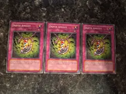 3X Depth Amulet ANPR-EN070 - Yugioh Yu Gi Oh! Playset - Image 1