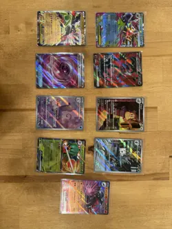 Pokemon Nullifying Zero Lot Of 9 Cards - Image 1