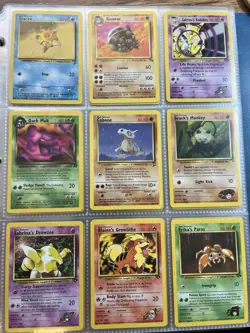 Pokemon TCG WOTC Vintage 425 Card Lot Poketrivia 1999-2000 Base Set Team Rocket - Image 4