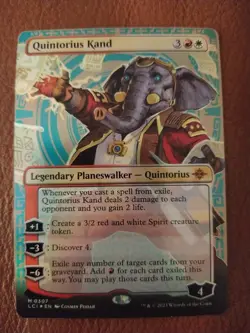 Quintorius Kand *FOIL Borderless* #307 [LCI] The Lost Caverns of Ixalan - Image 1