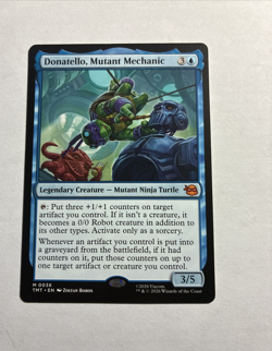 Donatello, Mutant Mechanic - Teenage Mutant Ninja Turtles MTG Plus Bonus Rare!!! - Image 1