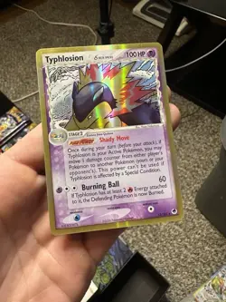 2006 Pokemon EX Dragon Frontiers Typhlosion Delta Species Holo Rare 12/101 LP - Image 1