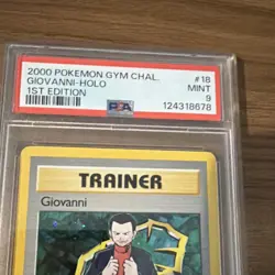 Pokemon Giovanni 18/132 Gym Challenge 1st Edition Holo Rare PSA 9 2000 - Image 3