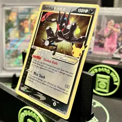 Greninja Gold Star SWSH144 Black Star Promo Celebrations Pokemon TCG - Image 2
