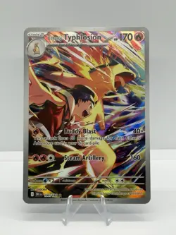Pokemon TCG Ethan's Typhlosion Sv10 Destined Rivals 190/182 Illustration Rare H… - Image 1