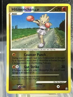 Pokemon TCG Hitmonchan 99/146 Reverse Holo Legends Awakened - Image 1
