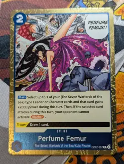 Perfume Femur OP07-057 R 500 Years In The Future One Piece Card Game - Image 1