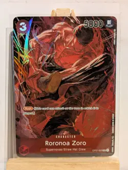 Roronoa Zoro OP01-025 SR Alt Rare One Piece Card Game English - Image 1