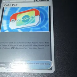 Pokemon TCG Poke Pad Trainer-Item Card 198/217 Holofoil - Image 5