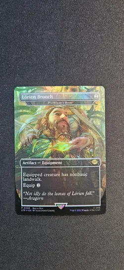 Lorien Brooch - Trailblazer's Boots Buy-A-Box Promos Foil - Image 1