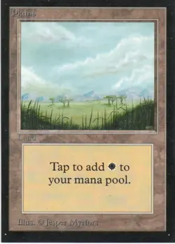 MTG: Collector's Edition: Plains (B) : Lightly Played Condition - Image 1