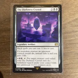 MTG The Darkness Crystal Final Fantasy Magic the Gathering NM - Image 1