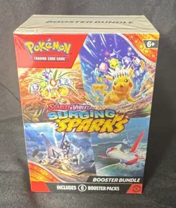 Pokemon TCG Surging Sparks Booster Bundle Factory Sealed - Image 1