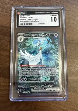 Gardevoir ex Pokemon Paldean Fates Special Illustration 233/091 CGC 10 GEM MINT - Image 1