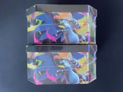 2x Pokemon TCG Mega Charizard X ex Tin - Brand New And Sealed - Image 4