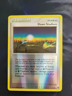 Pokemon Dawn Stadium 79/100 Majestic Dawn Reverse Holo LP Condition - Image 1