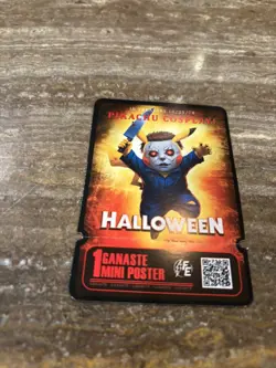 POKEMON PIKACHU COSPLAY! * MINI POSTER MOVIE TICKET* HALLOWEEN - Image 4