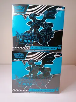 2x Pokemon TCG: Black Bolt Elite Trainer Box ETB Brand New & Factory Sealed - Image 1