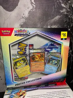 Pokemon Prismatic Evolutions Poster Collection NEW SEALED - Image 1