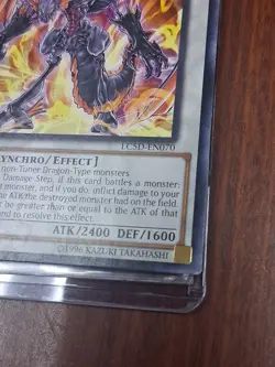 | Yugioh Exploder Dragonwing LC5D-EN070 1st Rare Legendary 5Ds MP - Image 4