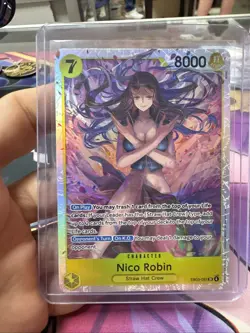 Nico Robin EB03-055 SR Super Rare Extra Booster Heroines One Piece English - Image 3