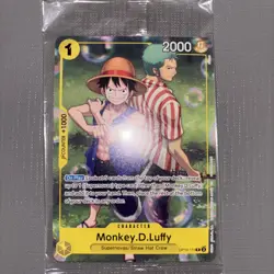 One Piece Monkey.D.Luffy OP10-111 Barnes and Noble SEALED Promo - Image 3