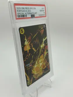 One Piece Portgas.D.Ace (ST13-011) (SP) Legacy of the Master OP12 PSA 10 - Image 3