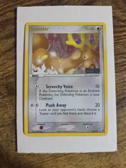 Pokemon Stantler EX TCG Unseen Forces Reverse Holo Card 32/115 LP - Image 1