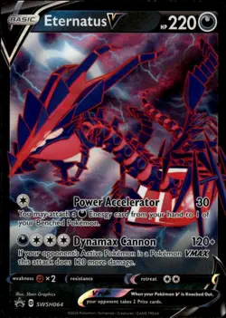 Eternatus V Holo Promo SWSH: Sword & Shield Promo Cards SWSH064 NM - Image 1